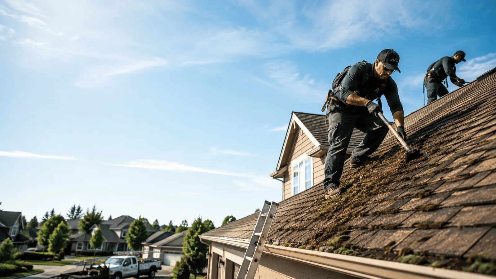 Roof Moss Removal in San Jose, IL near me